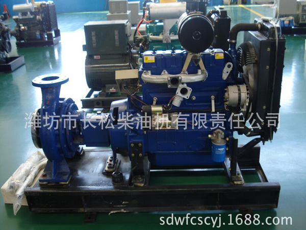 Four cylinder water cooled 4100G pump unit