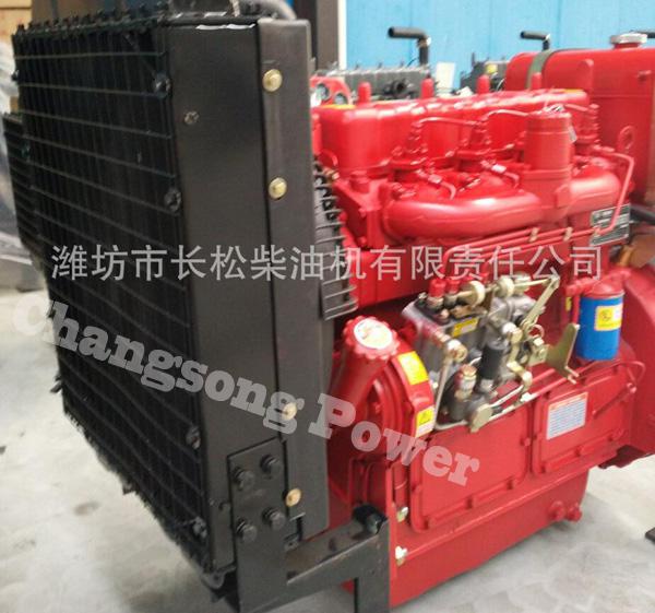 4缸消防泵用4100柴油機